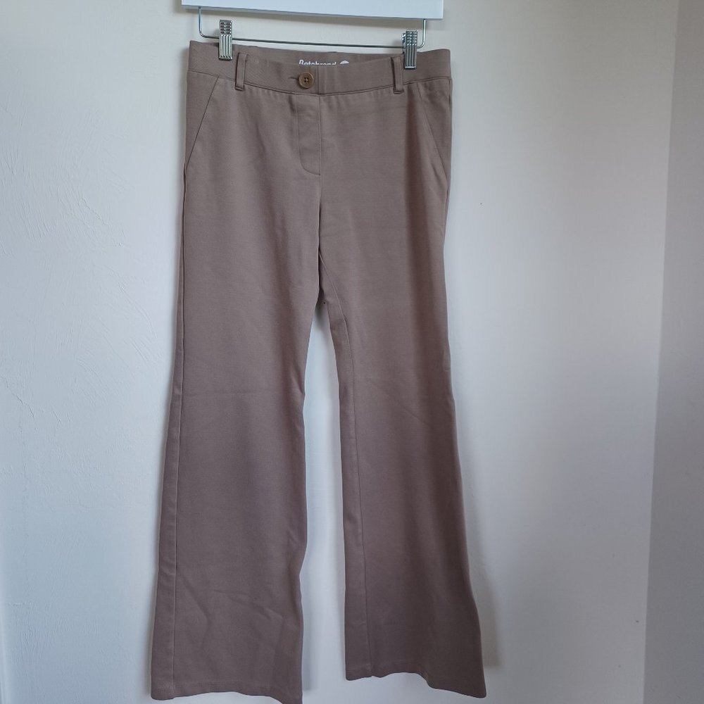 Betabrand Pant Boot Cut Yoga Comfort‎ Dress Pant Neutral Size Medium